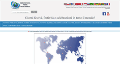 Desktop Screenshot of ferie-nazionali.com