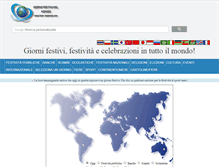 Tablet Screenshot of ferie-nazionali.com